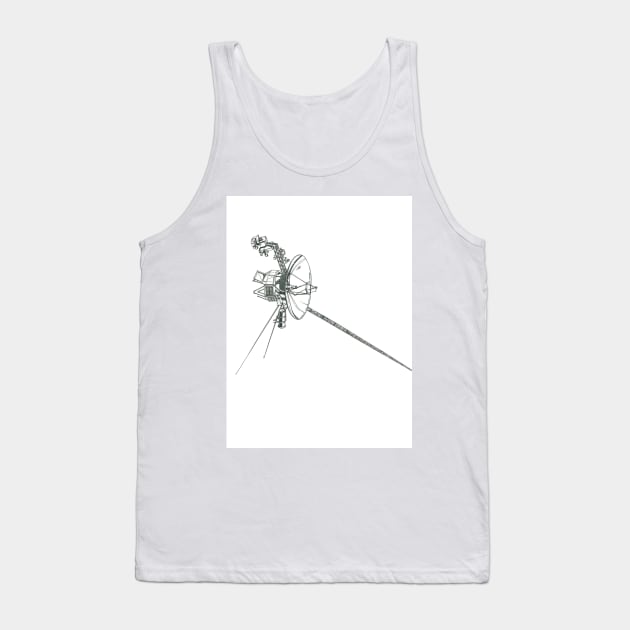 VOYAGER 1 Tank Top by valery in the gallery